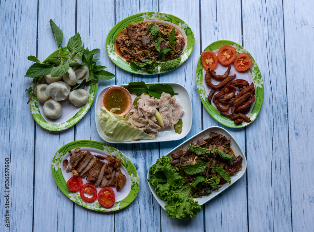 Thai Food Platter Mix 14