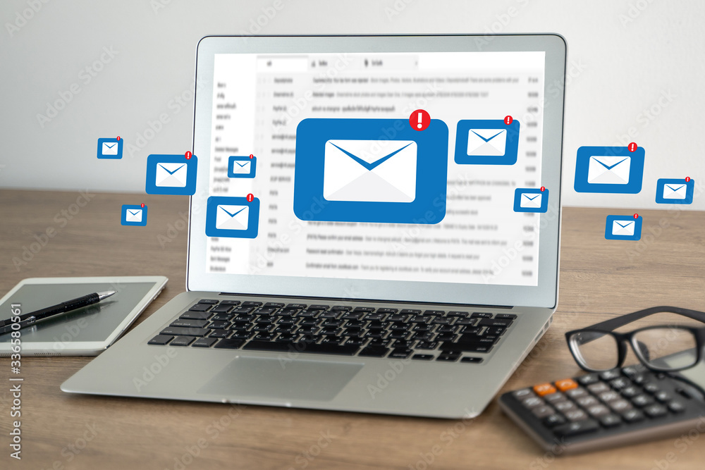 Mail Communication Connection message to mailing contacts phone Global Letters Concept Mail Communication Connection message to mailing contacts phone Global Letters Concept