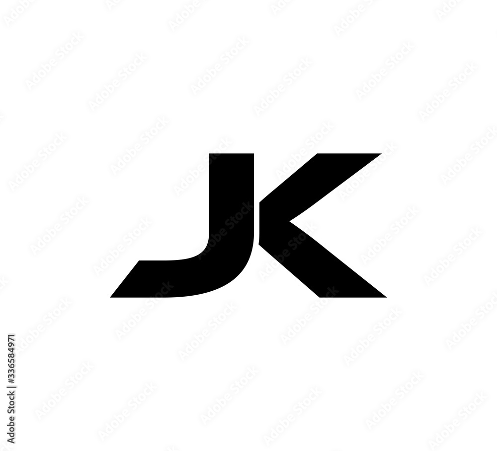 Initial 2 letter Logo Modern Simple Black JK
Initial 2 letter Logo Modern Simple Black JK