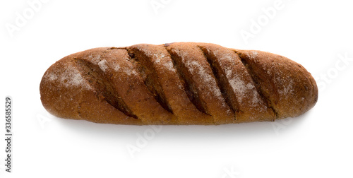 French baguette, dark bread
