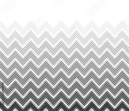 Circle halftone element, monochrome abstract graphic for DTP, prepress or generic concepts.