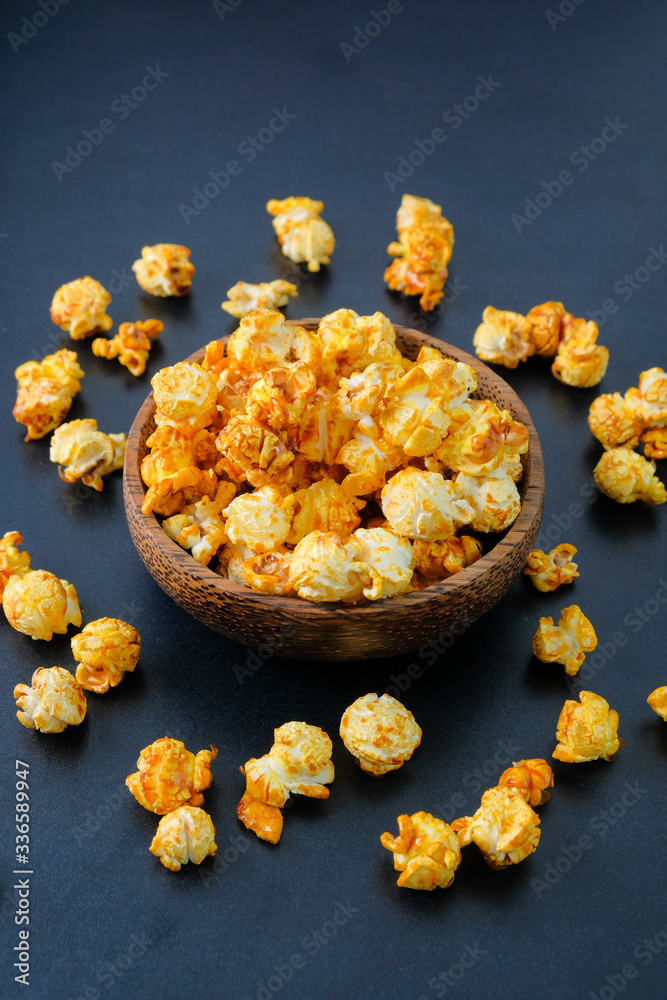 Popcorn in bowl stock photo Popcorn in bowl stock photo
