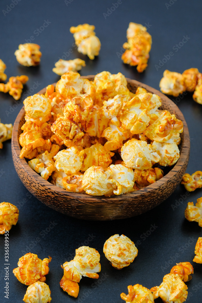 Popcorn in bowl stock photo Popcorn in bowl stock photo