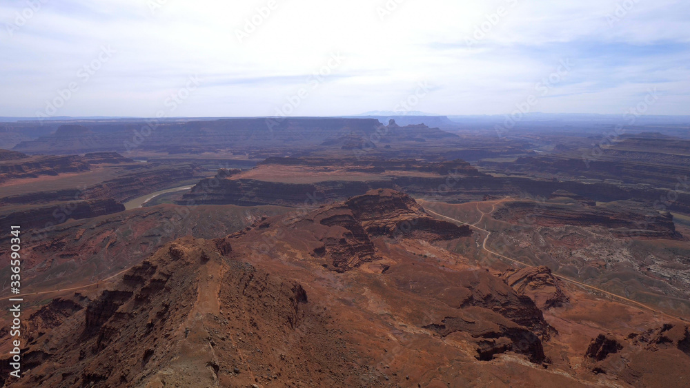 The infinite valley at Dead Horse Point in Utah - travel photography The infinite valley at Dead Horse Point in Utah - travel photography