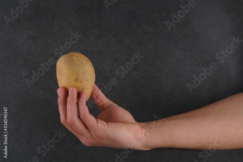 Fresh Potatoes stock photo