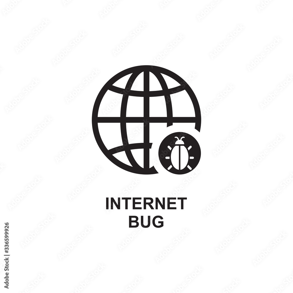 INTERNET BUG ICON , VIRUS DATA ICON INTERNET BUG ICON , VIRUS DATA ICON