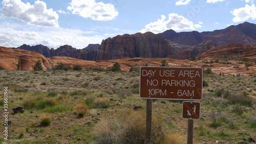 Day Use Area at Snow Canyon in Utah - travel photography