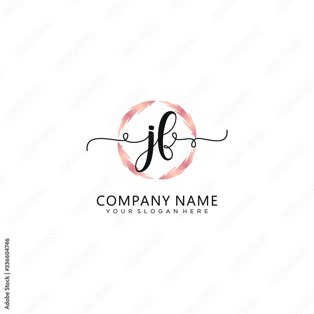 JF initial Handwriting logo vector templates JF initial Handwriting logo vector templates