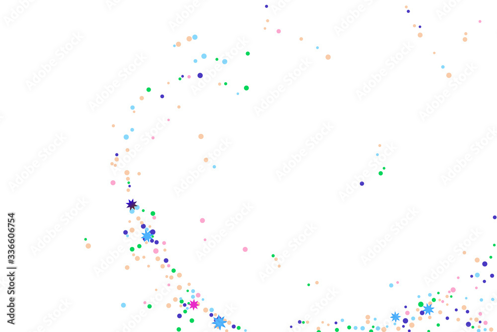 Colored confetti. Colored confetti.