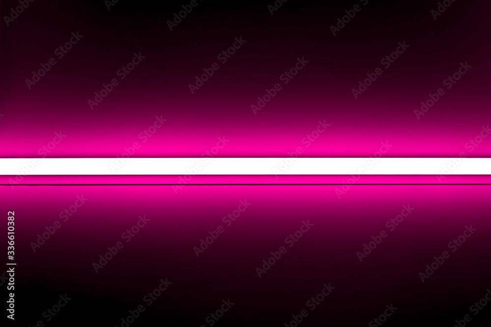 neon purple lights, abstract background, glowing horizontal line