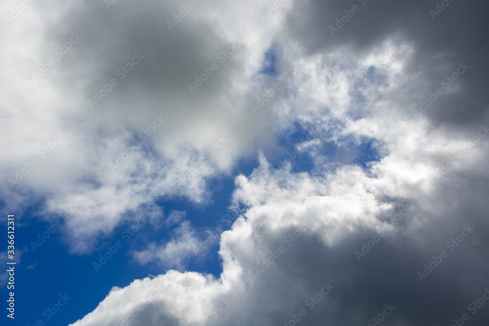 Fototapeta premium clouds in the blue sky