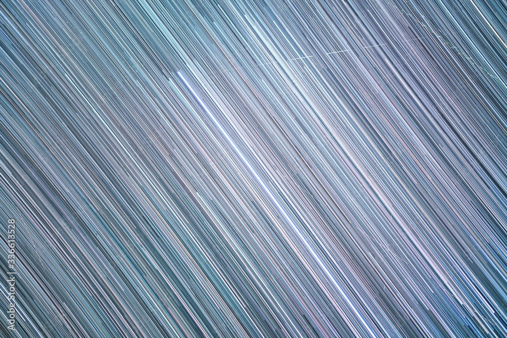 Fototapeta premium Star trails background bent due to Earth's rotation
