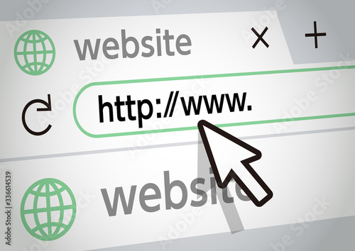 SSL化されていないウェブサイトアドレス