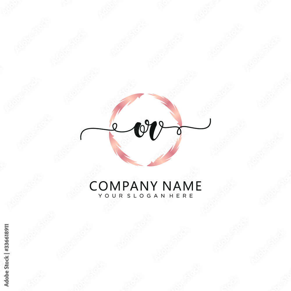 OR initial Handwriting logo vector templates OR initial Handwriting logo vector templates