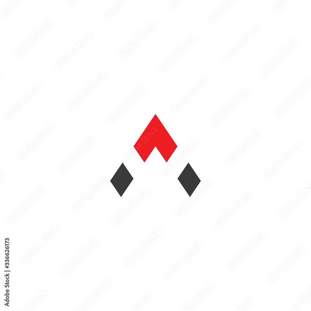 A Initial Letter Logo A Initial Letter Logo