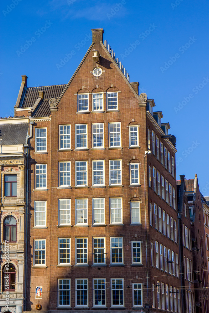 View of the buildings in Amsterdam