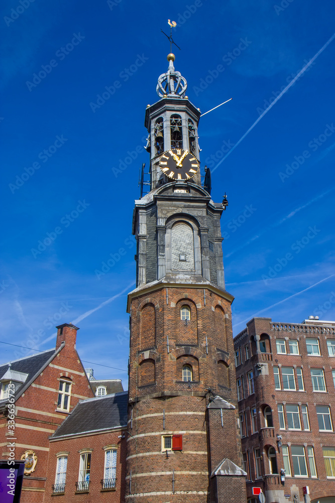 Church in center of Amsterdam, Netherlands