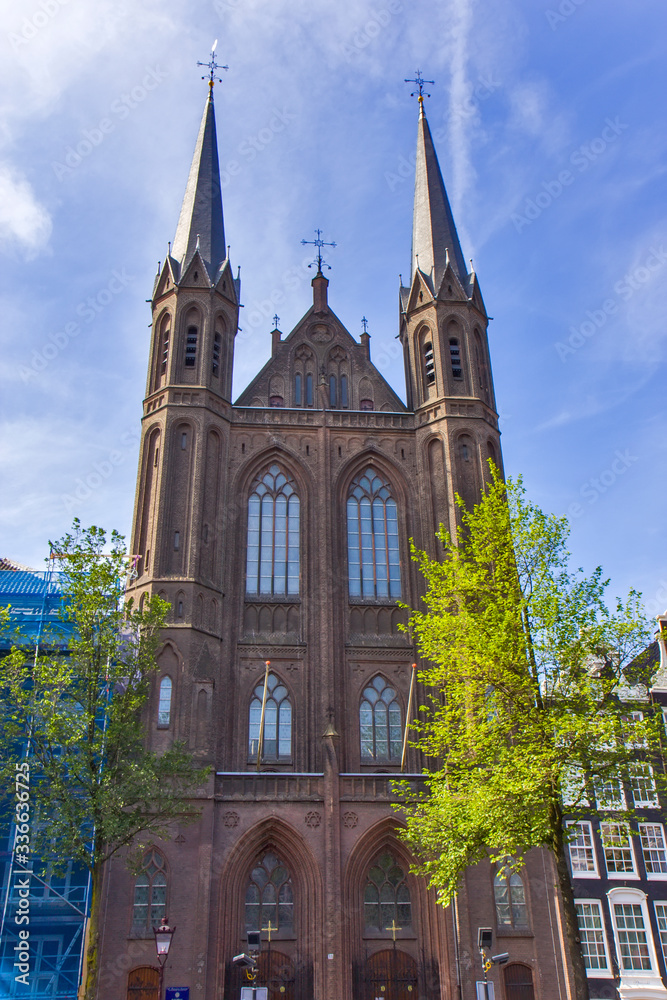 Fototapeta premium Roman Catholic church in Amsterdam