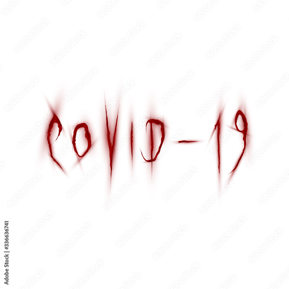 vector illustration of 'COVID-19' vector illustration of 'COVID-19'