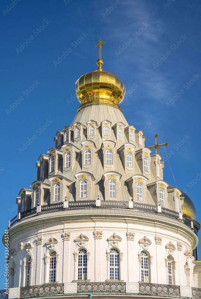 Dome of  Resurrection Cathedral of  New Jerusalem Monastery