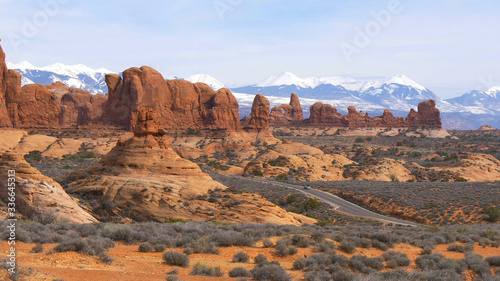 Arches National Park in Utah - famous landmark - travel photography