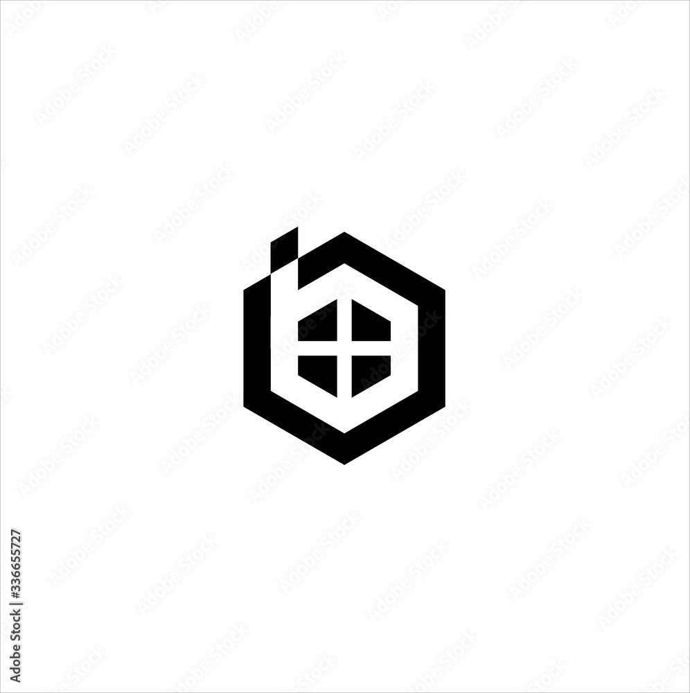 House with letter b logo template, blue home symbol,hexagon home logo vevtor logo hexagon home House with letter b logo template, blue home symbol,hexagon home logo vevtor logo hexagon home