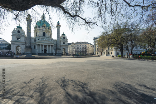 Church of Saint Karl in Vienna © olexmelnyk