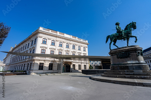 Photography Albertina museum in Vienna