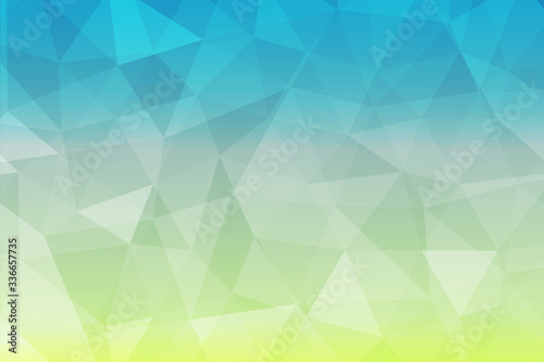 pattern of green geometric shapes abstract background