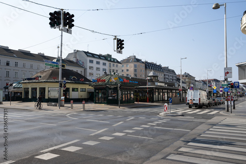 Bild auf Leinwand Secession building in Vienna