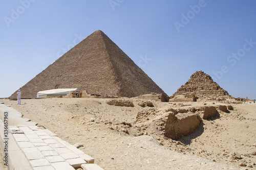  Pyramids of Giza in Egypt