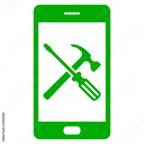 Werkzeuge und Smartphone