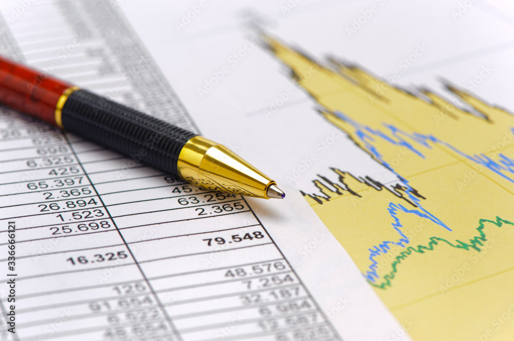 financial chart of stock and exchange market financial chart of stock and exchange market