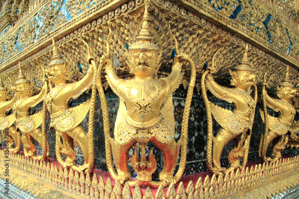 Garuda in Wat Phra Kaew Grand Palace of Thailand