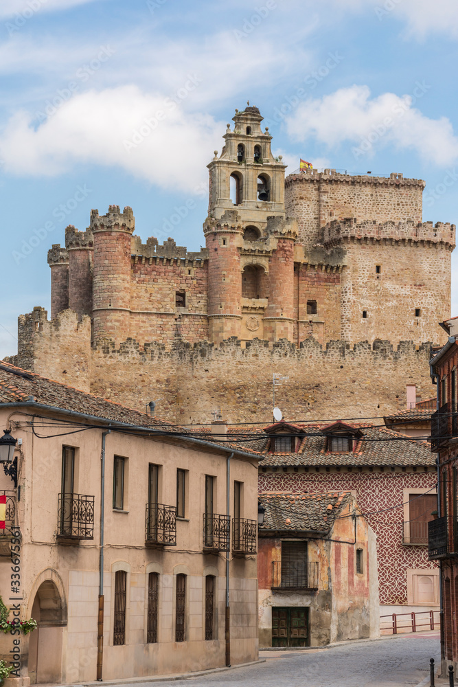 Obraz premium Turegano Castle in the province of Segovia, near Madrid (Spain)