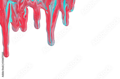 Color dripping paint