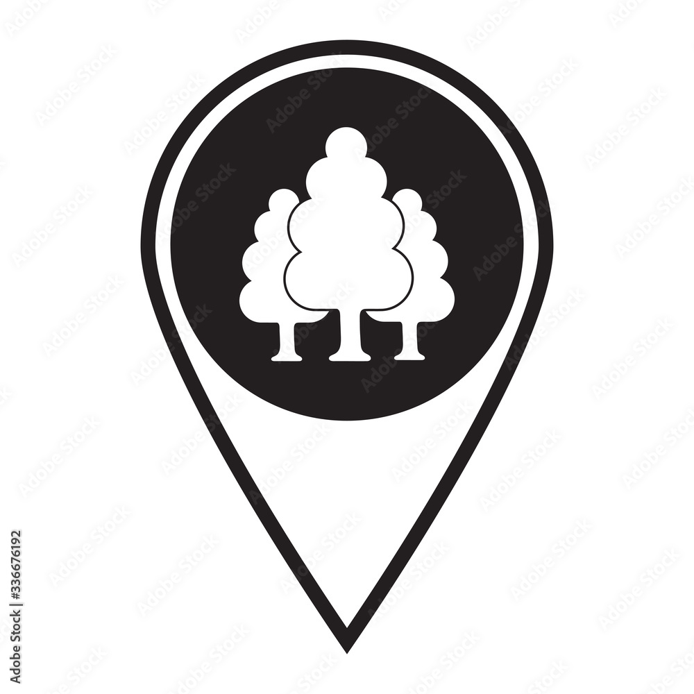 Deciduous forest icon Deciduous forest icon