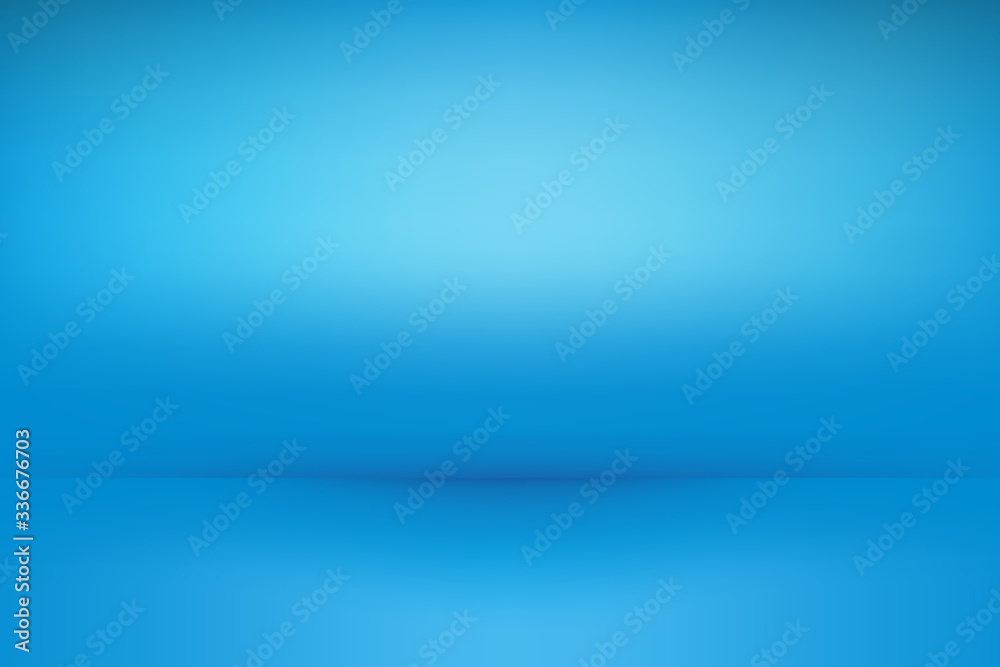 Luxury blue abstract background. Business report paper with smooth gradient for banner Layout design, studio, room , card. Vector illustration