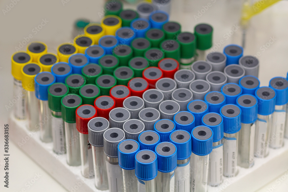 Fototapeta premium Scientist testing in the laboratory. Medical equipment