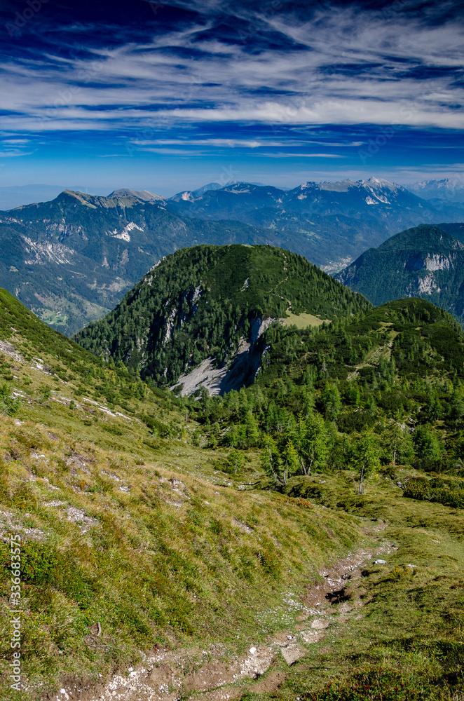 Julian Alps, valley view 02