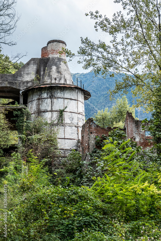 Old furnaces in Castelveccana