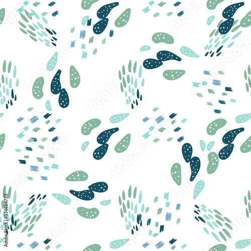 Colorful abstract hand drown pattern