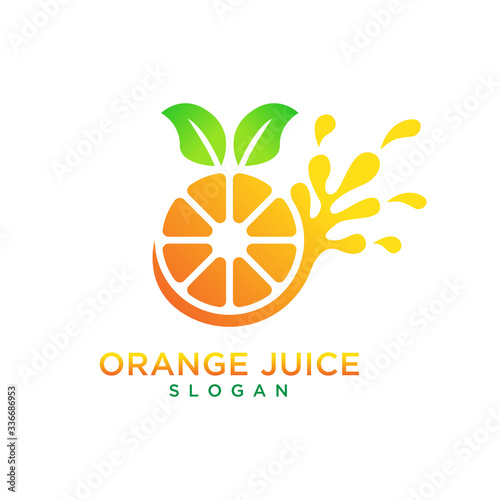 Fruit juice logo,  Fresh drink logo, Juice splash vector