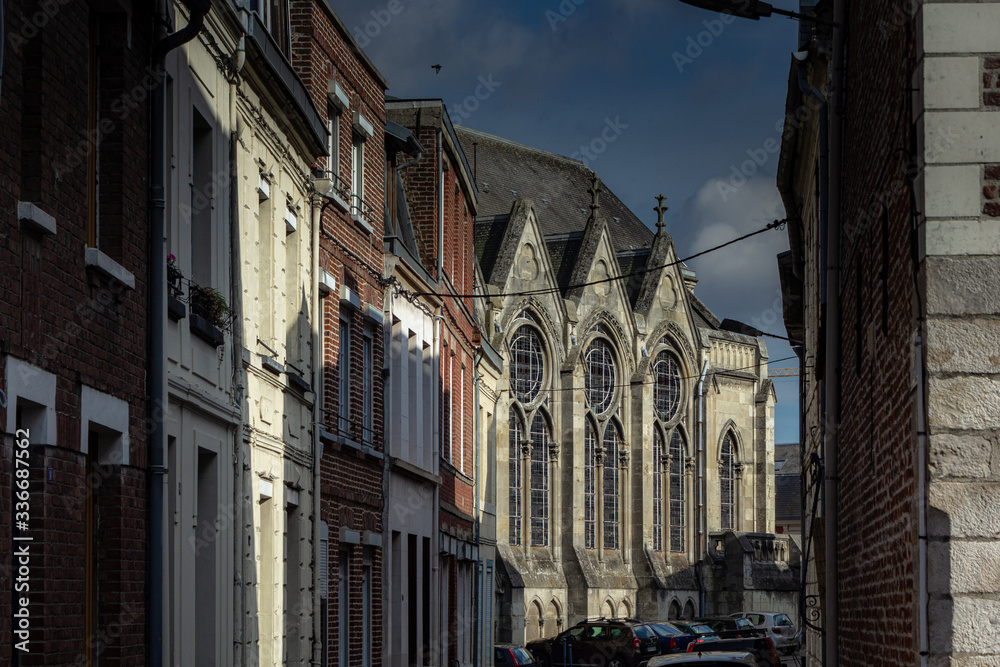 The small town of Arras in the North of France