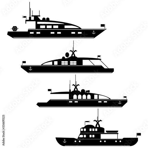 Motor yachts