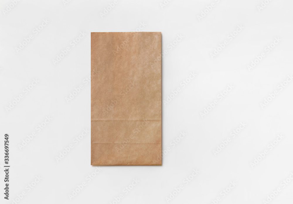 one brown paper pouch one brown paper pouch
