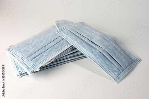 Surgical mask heavy duty blue color medical mufti layer filter for virus dust pollution