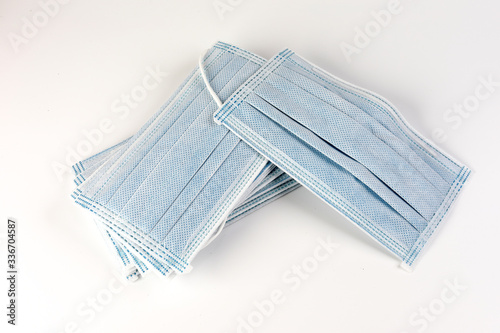 Surgical mask heavy duty blue color medical mufti layer filter for virus dust pollution