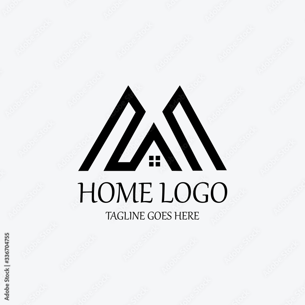 Home logo design template. Vector illustration Home logo design template. Vector illustration