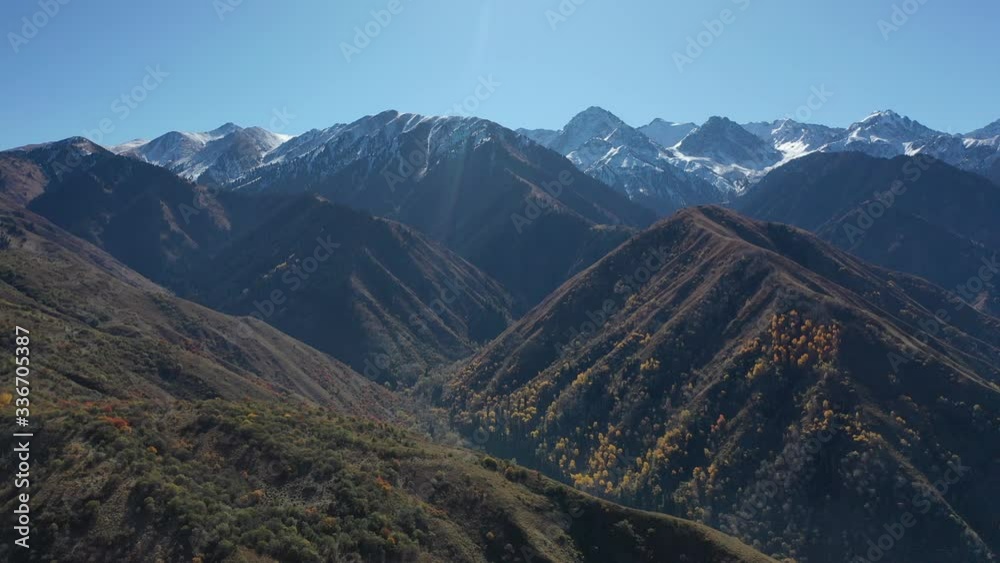 Early autumn in the foothills of the city of Almaty. Kazakhstan. Early autumn in the foothills of the city of Almaty. Kazakhstan.
